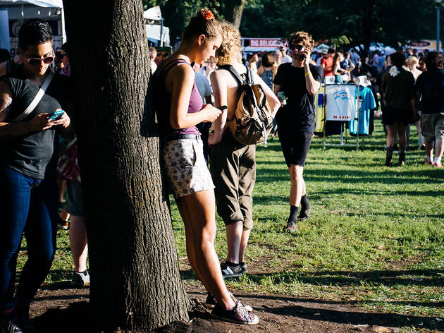 Crowds flocked to Union Park on Friday afternoon for the first day of Pitchfork Music Festival, July 17, 2015.