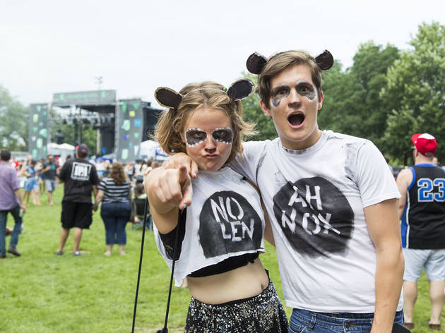 Crowds flocked to Union Park on Friday afternoon for the first day of Pitchfork Music Festival, July 17, 2015.