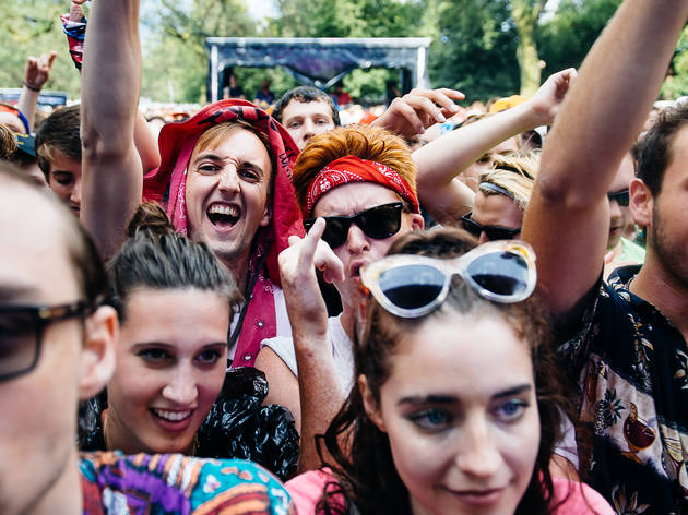 The fields of Union Park were packed with music lovers on Saturday at Pitchfork Music Festival, July 18, 2015.