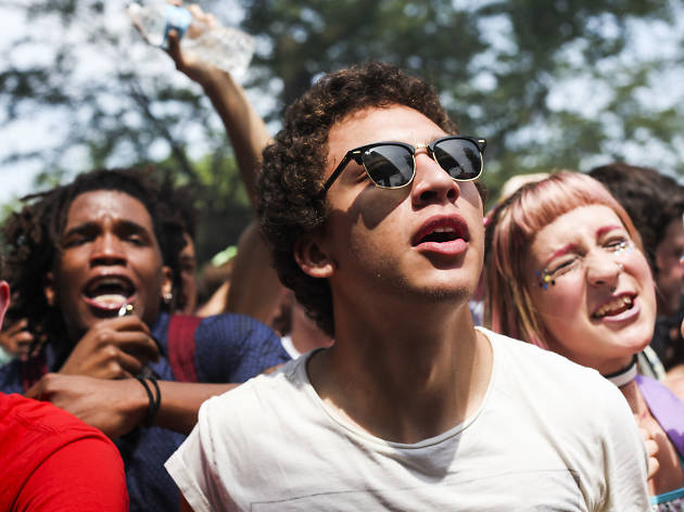 The fields of Union Park were packed with music lovers on Saturday at Pitchfork Music Festival, July 18, 2015.
