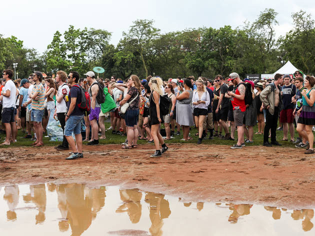 The fields of Union Park were packed with music lovers on Saturday at Pitchfork Music Festival, July 18, 2015.