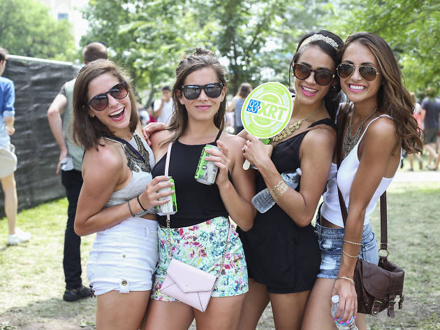 The fields of Union Park were packed with music lovers on Saturday at Pitchfork Music Festival, July 18, 2015.