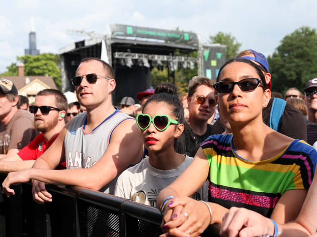 The fields of Union Park were packed with music lovers on Saturday at Pitchfork Music Festival, July 18, 2015.