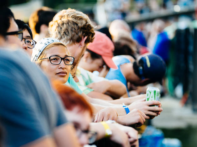 The fields of Union Park were packed with music lovers on Saturday at Pitchfork Music Festival, July 18, 2015.