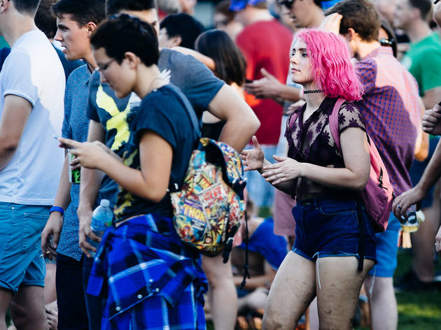 The fields of Union Park were packed with music lovers on Saturday at Pitchfork Music Festival, July 18, 2015.