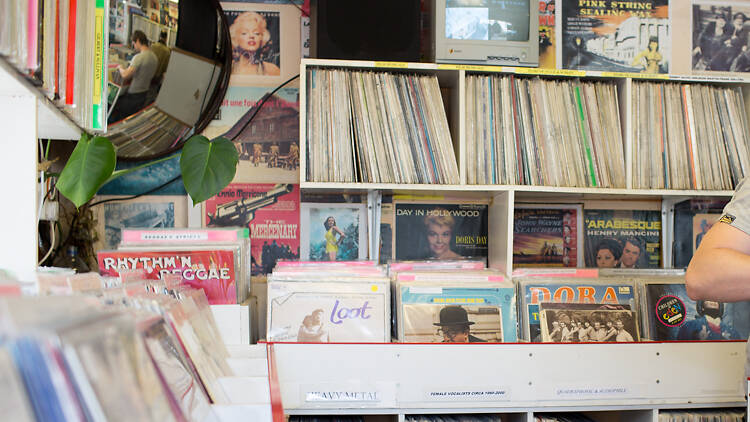 Challenge one:  find a hidden-away record shop