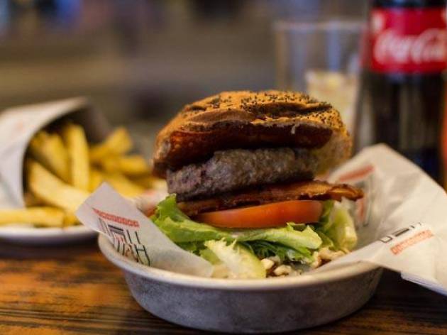Hamburugesa de Cafeteria HD Hamburugesa de Cafeteria HD
