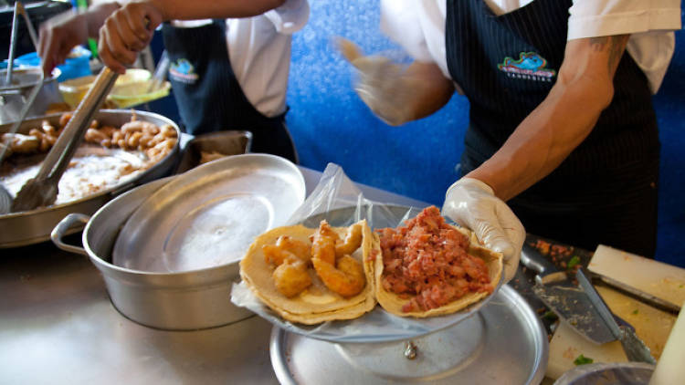 Los mejores tacos de pescado del DF