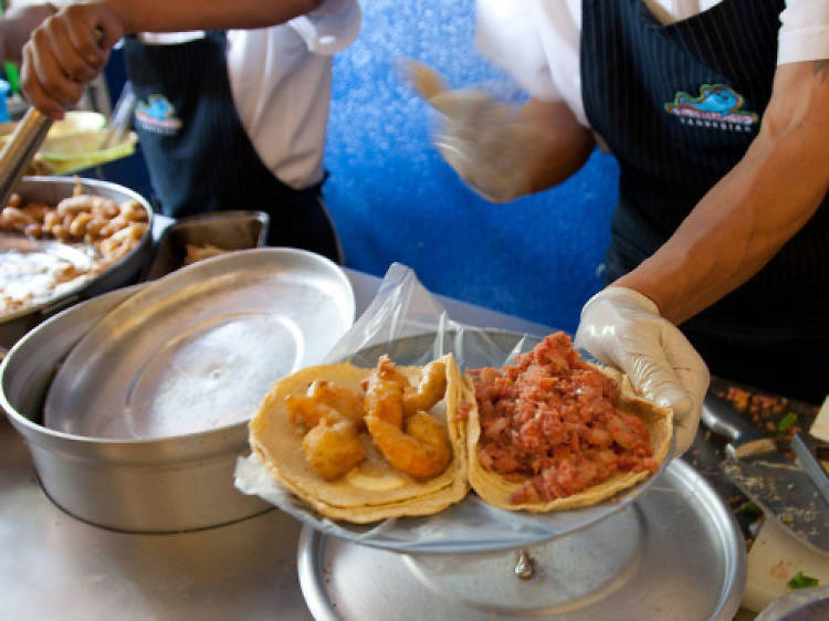 Los mejores tacos de pescado del DF