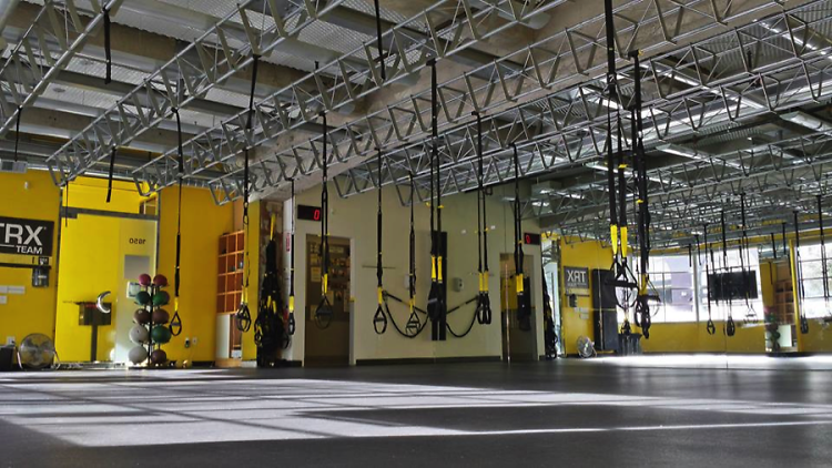 TRX Training Center, a gym in San Francisco