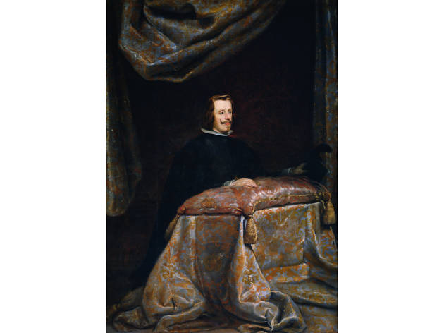Felipe IV, orante. Diego Rodríguez de Silva y Velázquez. Yo el Rey