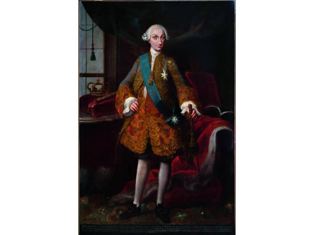 Retrato de Carlos III. Juan Patricio Morlete Ruíz Yo el rey. La monarquía hispánica en el arte