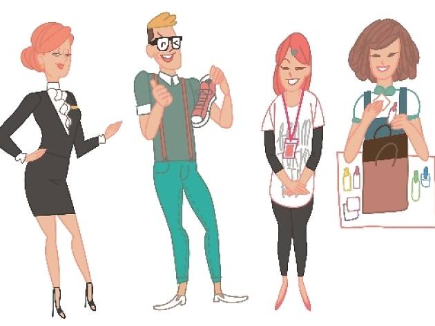 The eight species of retail assistants in KL The eight species of retail assistants in KL