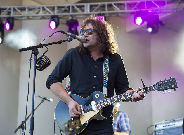The War on Drugs played to an enthusiastic audience during the first day of Lolllapalooza on July 31, 2015. The War on Drugs played to an enthusiastic audience during the first day of Lolllapalooza on July 31, 2015.