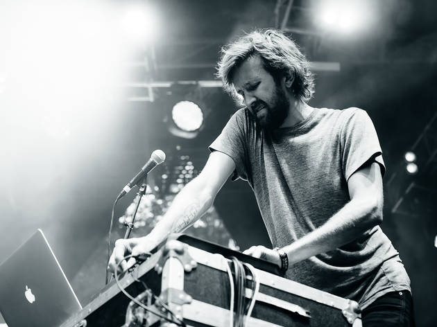 Sylvan Esso played to an enthusiastic audience during the first day of Lolllapalooza on July 31, 2015.