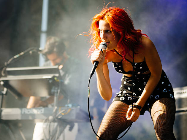 MS MR played to an enthusiastic audience during the first day of Lolllapalooza on July 31, 2015.