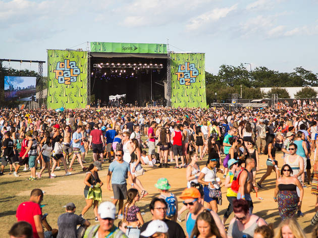 Grant Park was packed with music fans who came downtown for the second day of Lollapalooza on August 1, 2015.