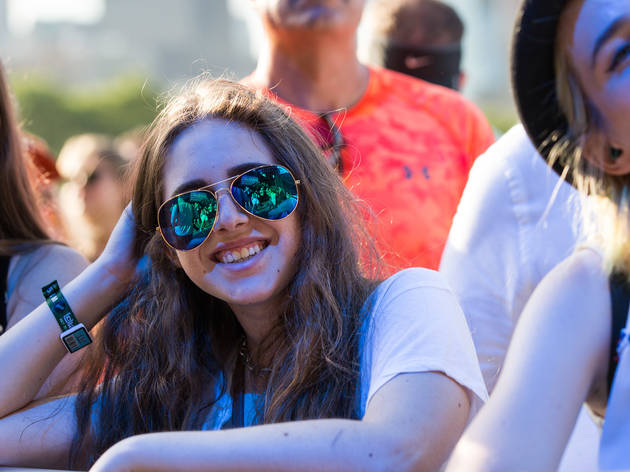 Grant Park was packed with music fans who came downtown for the second day of Lollapalooza on August 1, 2015.