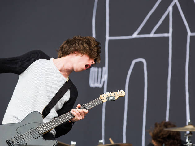 Catfish & The Bottlemen turned in a set in front of a crowd of thousands at Lollapalooza on August 1, 2015.