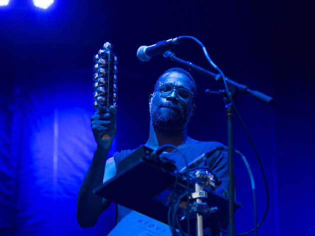 TV On The Radio hit the stage in Grant Park on the final day of Lollapalooza on August 2, 2015.