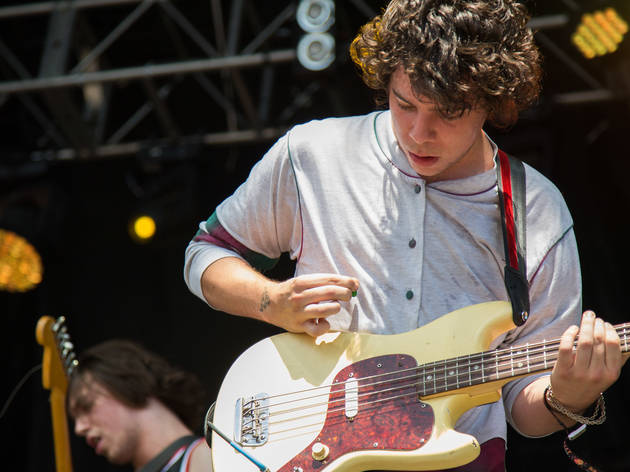 Twin Peaks hit the stage in Grant Park on the final day of Lollapalooza on August 2, 2015.