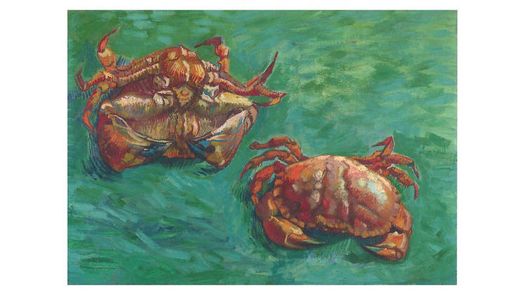 'Two Crabs', 1889, by Vincent van Gogh