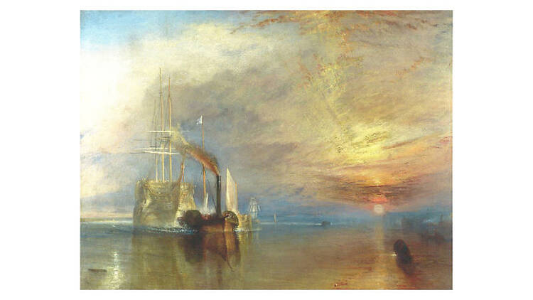 'The Fighting Temeraire', 1839, by JMW Turner