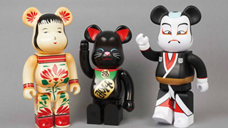 Japanese-style Be@rbricks