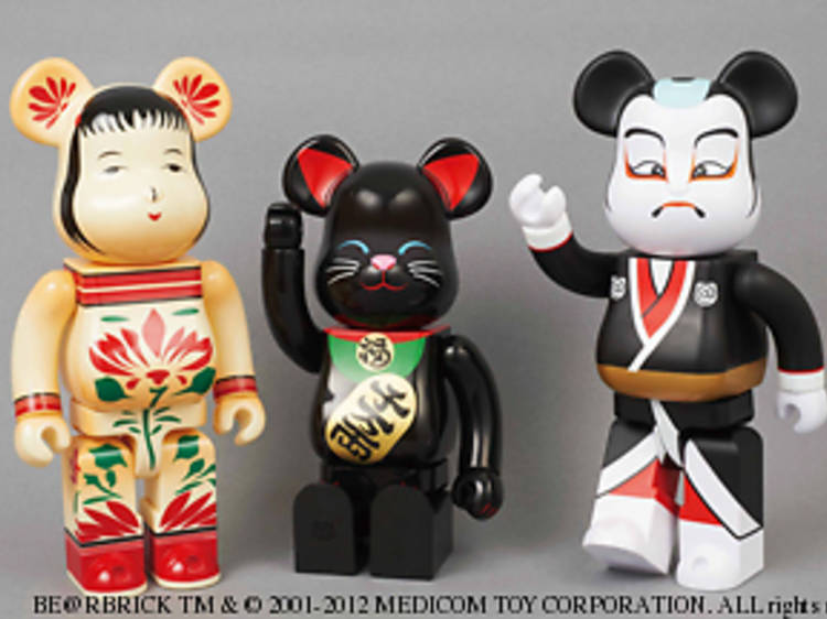 Japanese-style Be@rbricks