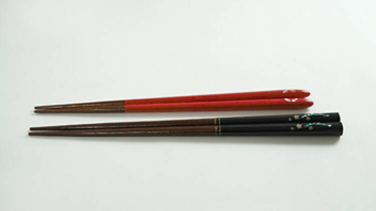 Lacquered chopsticks