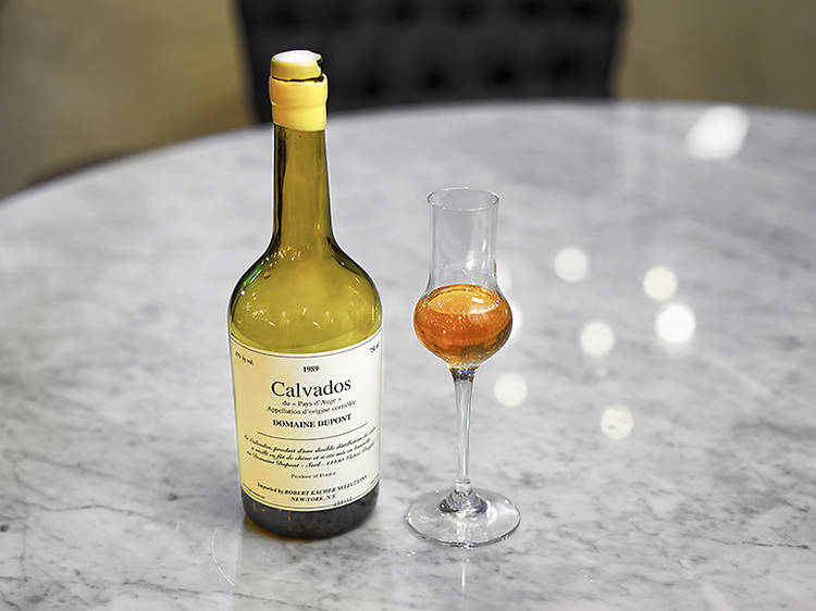 Calvados apple brandy at D'Vine Wine Cellar