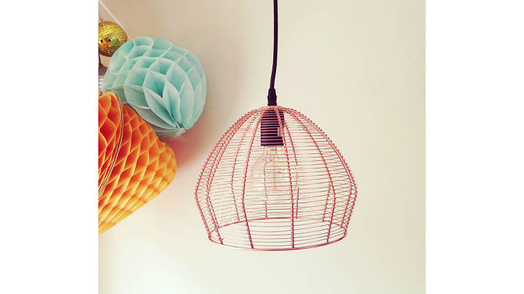 Copper Wire Ceiling Pendant Light