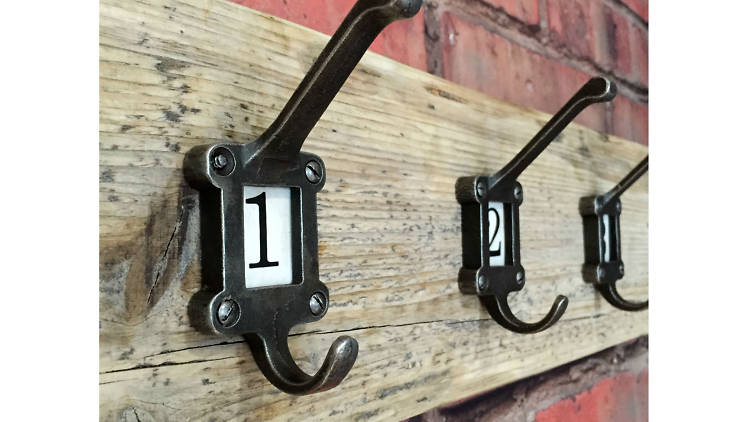 Reclaimed Wood Coat Hanger