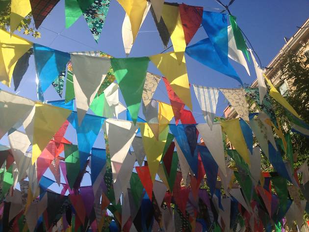 Plaça de la Vila, Gràcia 2015 Plaça de la Vila, Gràcia 2015