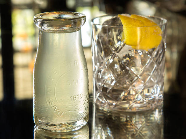 English Milk Punch at Faith & Flower English Milk Punch at Faith & Flower