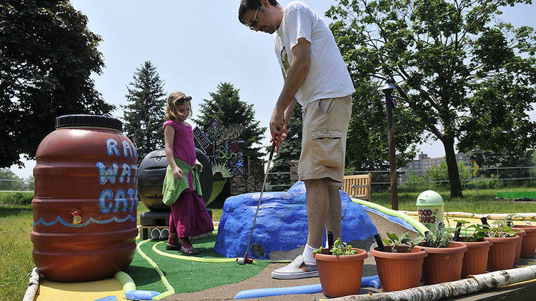 FIGMENT Minigolf, Governors Island