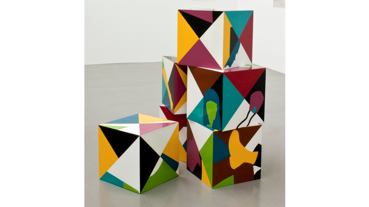 Teresa Burga: 'Cubes', 1968. © Teresa Burga