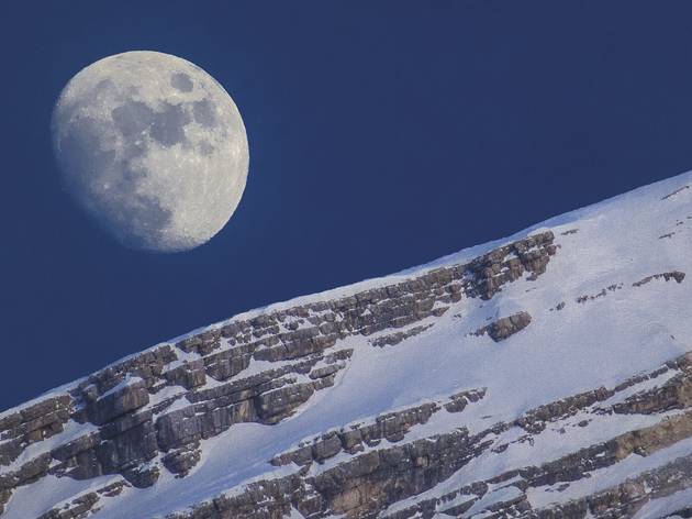 (Moon and Antelao © Marcella Giulia Pace)