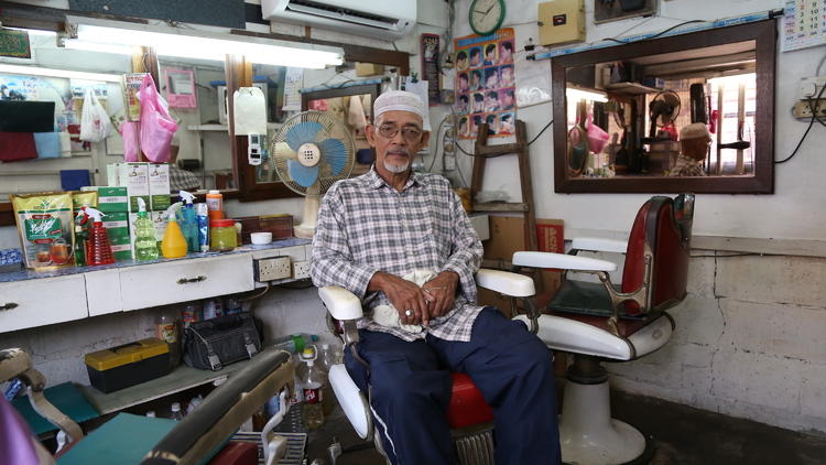 Kedai Gunting Rambut (Abdullah bin Johar)