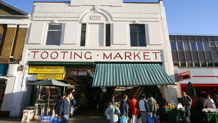 Boozing at Tooting Market