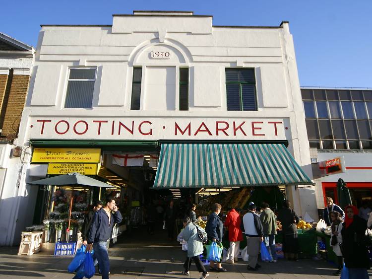 Boozing at Tooting Market