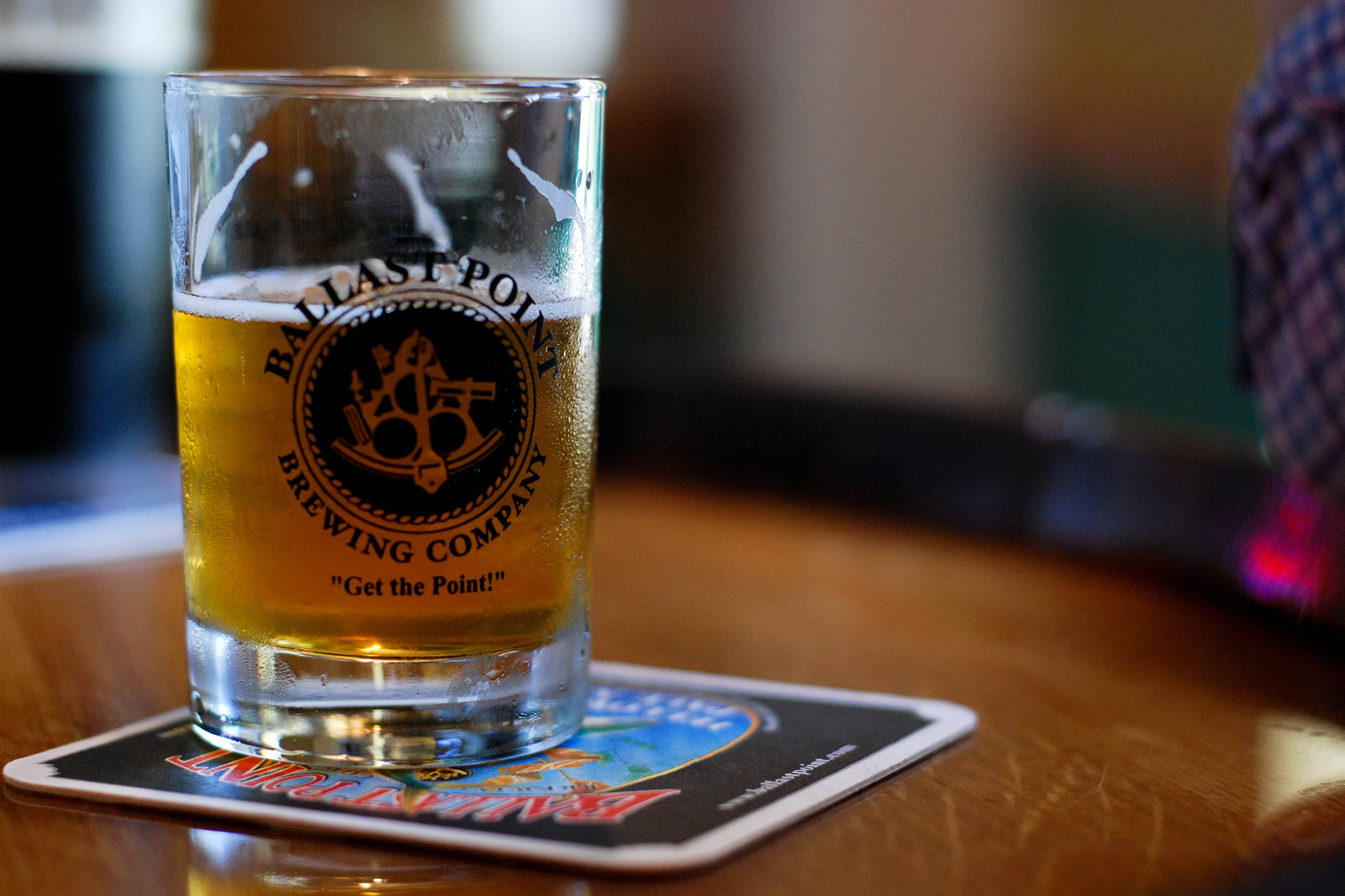 Ballast Point Lighthouse Bars in Wooded Area, San Diego