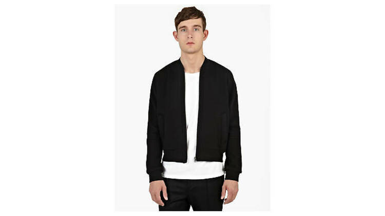  Crushed neoprene bomber by Wooyoungmi, £486