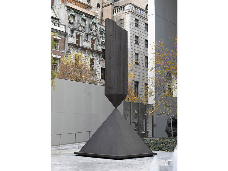 Barnett Newman, Broken Obelisk (1963–69)