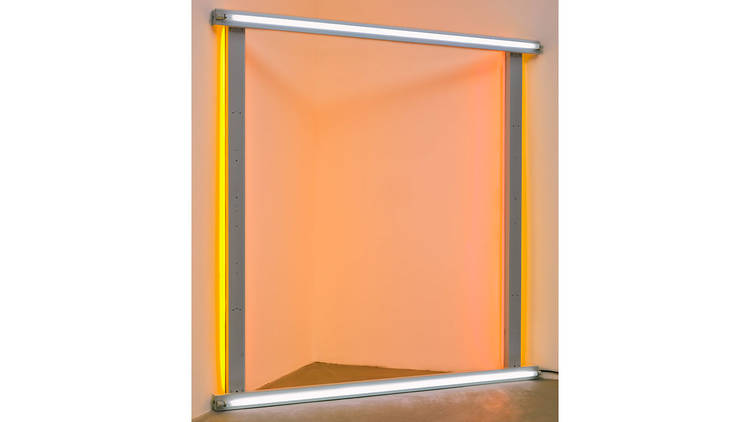 Dan Flavin, untitled (to the “innovator” of Wheeling Peachblow) (1968)