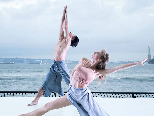 Stunning sunset images from the Battery Dance Festival Stunning sunset images from the Battery Dance Festival