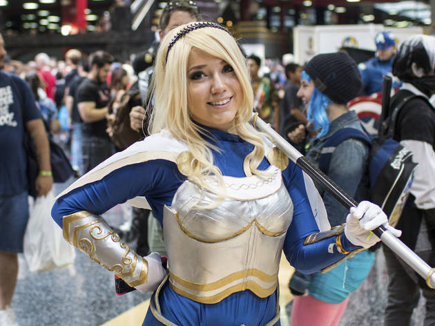 Pop culture fanatics showed off creative costumes at Wizard World Chicago Comic Con on August 22, 2015.