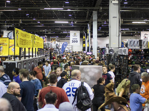 Pop culture fanatics showed off creative costumes at Wizard World Chicago Comic Con on August 22, 2015.
