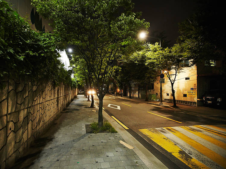 Hapjeong street view