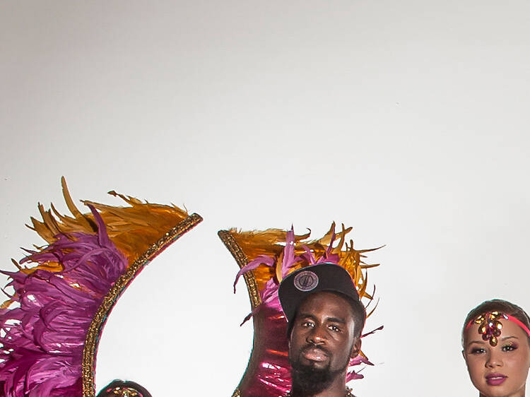 Behind the scenes of a Notting Hill Carnival masquerade troupe